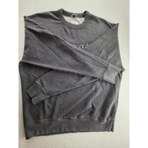 Champion Gray Crewneck Sweater Size Large